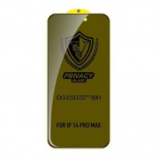 Захисне скло 99H OG ESD PRIVACY GLASS APPLE iPhone 15 PRO MAX 6.7 Захисне скло 99H OG ESD PRIVACY GLASS APPLE iPhone 15 PRO MAX 6.7