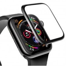 Захисне скло FULL GLUE APPLE WATCH 44MM Series 4 ЧОРНИЙ