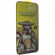 Захисне скло PRIVACY NEW ESD APPLE iPhone 15 PRO MAX 6.7