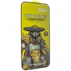 Захисне скло PRIVACY NEW ESD APPLE iPhone 16 PRO MAX 6.9