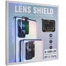 Захисне скло для камери 3D LENS SHIELD SAMSUNG M317 Galaxy M31S 2020 чорний