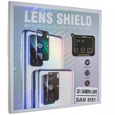 Захисне скло для камери 3D LENS SHIELD SAMSUNG M515 Galaxy M51 | M31 2020 чорний Захисне скло для камери 3D LENS SHIELD SAMSUNG M515 Galaxy M51 | M31 2020 чорний