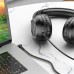 Кабель BOROFONE BL10 AUX jack 3.5 мм - jack 3.5 мм 2 метри, чорний