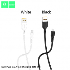 Кабель USB Denmen D08V USB - micro USB (3.6A)