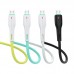 Кабель USB Denmen D15L USB - Lightning (2.4A) OD4.0мм