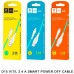 Кабель USB Denmen D15L USB - Lightning (2.4A) OD4.0мм
