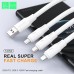 Кабель USB Denmen D28V USB - micro USB 5A OD6.0 120W