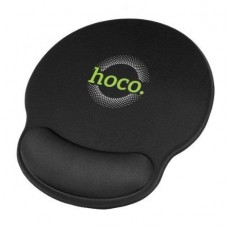 Коврик для мыши HOCO GM30 Polar Fox с подставкой под запястье, 230×215 мм, черный