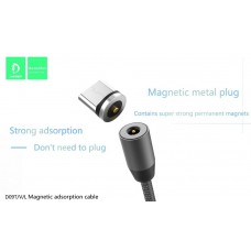 Конектор магнітний круглий Denmen C09L MAGNETIC PLUG Lightning FOR IPHONE
