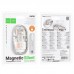 Беспроводная мышь HOCO GM35 General Bluetooth + 2.4G, бесшумная, белая