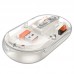 Беспроводная мышь HOCO GM35 General Bluetooth + 2.4G, бесшумная, белая