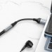 Переходник HOCO LS36, внешняя звуковая карта USB - jack 3.5 мм, 0,12 м, чёрный Переходник HOCO LS36, внешняя звуковая карта USB - jack 3.5 мм, 0,12 м, чёрный