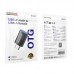 Переходник OTG Borofone BV26C Type-C - USB 3.0 (черный)