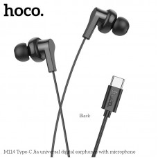Проводные наушники HOCO M114 Type-C, чёрный