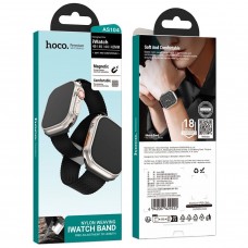 Ремешок HOCO AS104 для APPLE WATCH 38мм | 40мм | 41мм, черный