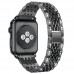Ремінець металевий 7-LINE Metal СТРАЗ APPLE WATCH 38/40/41 MM №3