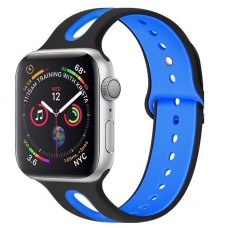 Ремінець силіконовий LINE 2 COLORS для APPLE WATCH 42мм | 44мм | 45мм | 49мм SMALL SIZE