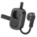 Сетевой удлинитель Hoco NS7 PD 20W 2*USB + Type-C + Розетка, 1.00 метр, черный