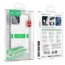 Силиконовая накладка HOCO противоударная с MagSafe для APPLE iPhone 15 6.1