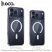Силиконовая накладка HOCO противоударная с MagSafe для APPLE iPhone 17 PRO, прозрачная Силиконовая накладка HOCO противоударная с MagSafe для APPLE iPhone 17 PRO, прозрачная