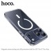 Силиконовая накладка HOCO противоударная с MagSafe для APPLE iPhone 17 PRO, прозрачная Силиконовая накладка HOCO противоударная с MagSafe для APPLE iPhone 17 PRO, прозрачная
