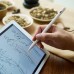 Активный стилус для iPad HOCO GM112 Intelligent с дисплеем, Anti-Lost, магнитное крепление, Type-C, белый
