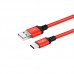 USB кабель HOCO X14 USB - Type-C, 1 метр, червоний