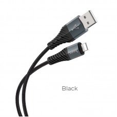 USB кабель HOCO X38 USB - Lightning 1 метр, чорний