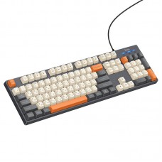 Клавіатура HOCO GM61 дротова USB для ПК та ноутбука, сіра