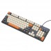 Клавиатура HOCO GM61 проводная USB для ПК и ноутбука, серая