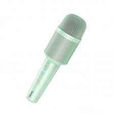 Беспроводной караоке-микрофон с колонкой HOCO DBK1 Bluetooth 5.0 и TWS, зелёный