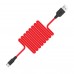 USB кабель HOCO X21 SILICONE USB - Type-C 1метр, красний