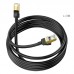 Кабель HOCO US02 LAN RJ45 3.00M ЧОРНИЙ