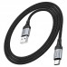 USB кабель HOCO X102 USB - Type-C 1м чорний