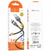 USB кабель HOCO X109 USB - micro USB SILICONE, 1 метр, чорний