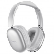 Беспроводные полноразмерные наушники HOCO W73 Graceful Bluetooth 6.0 с управлением через приложение, микрофоном и AUX, стального цвета Беспроводные полноразмерные наушники HOCO W73 Graceful Bluetooth 6.0 с управлением через приложение, микрофоном и AUX, стального цвета