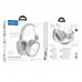 Беспроводные полноразмерные наушники HOCO W73 Graceful Bluetooth 6.0 с управлением через приложение, микрофоном и AUX, стального цвета Беспроводные полноразмерные наушники HOCO W73 Graceful Bluetooth 6.0 с управлением через приложение, микрофоном и AUX, стального цвета