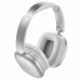 Беспроводные полноразмерные наушники HOCO W73 Graceful Bluetooth 6.0 с управлением через приложение, микрофоном и AUX, стального цвета Беспроводные полноразмерные наушники HOCO W73 Graceful Bluetooth 6.0 с управлением через приложение, микрофоном и AUX, стального цвета