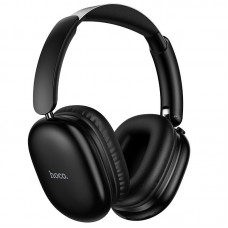 Беспроводные полноразмерные наушники HOCO W73 Graceful Bluetooth 6.0 с управлением через приложение, микрофоном и AUX, чёрные Беспроводные полноразмерные наушники HOCO W73 Graceful Bluetooth 6.0 с управлением через приложение, микрофоном и AUX, чёрные