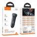Автомобильное зарядное устройство HOCO Z54A Type-C PD 30W + USB QC3.0, быстрая зарядка, чёрный