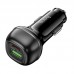 Автомобильное зарядное устройство для HOCO Z58A Type-C PD 30W + USB QC3.0, черный