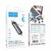 Картридер HOCO HB56 3-в-1 USB-A / Type-C - SD + TF + USB 2.0, серый Картридер HOCO HB56 3-в-1 USB-A / Type-C - SD + TF + USB 2.0, серый