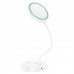 Аккумуляторная настольная LED-лампа HOCO HX14 Dazzling 5 Вт с подставкой для смартфона и сенсорным управлением, белая