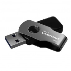 USB флеш 64Gb Wibrand Lizard USB 3.2 Black