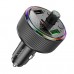 FM трансмитер HOCO E82 Guerrero Bluetooth с быстрой зарядкой USB-C PD 30W + 1USB QC3.0 18W с громкой связью