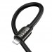 USB кабель HOCO U143 USB - Lightning, 1 метр, чорний