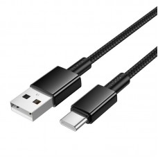 USB кабель HOCO X119 USB - Type-C, 1 метр, чорний USB кабель HOCO X119 USB - Type-C, 1 метр, чорний