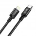 USB-C кабель HOCO X14 Type-C - Lightning, 2 метри, чорний