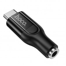 Аудиоадаптер HOCO UPA35 Type C 3.5 мм DAC черный