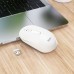 Беспроводная мышь HOCO GM14 Platinum 2.4 ГГц, 1200 DPI, USB-приемник, белая